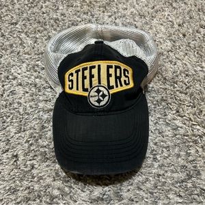 Pittsburgh Steelers Trucker Hat Cap L/XL Fitted Reebok Retro Sport